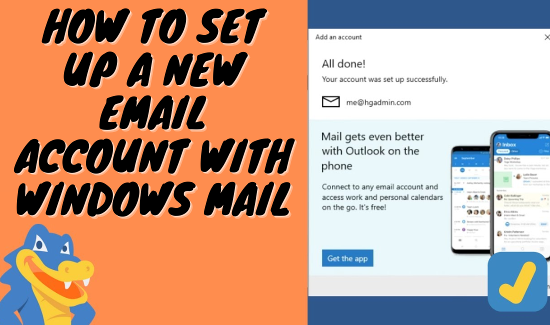 How To Set Up a New Email Account With Windows Mail